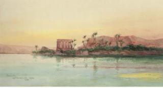 William Minshall Birchall - Philae On The Nile