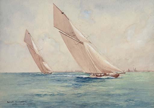 William Minshall Birchall - Solent Sunbeams