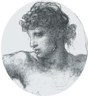 William Morris Hunt - Study for Flight of Night