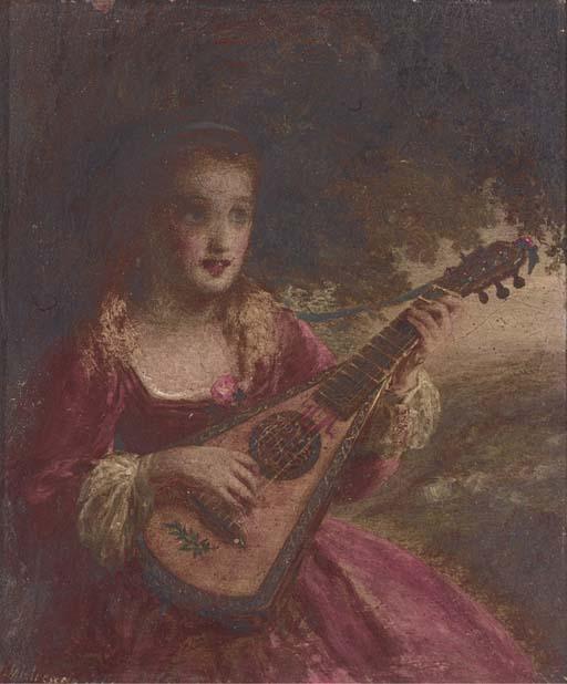 William Mulready, R.A. - The young musician