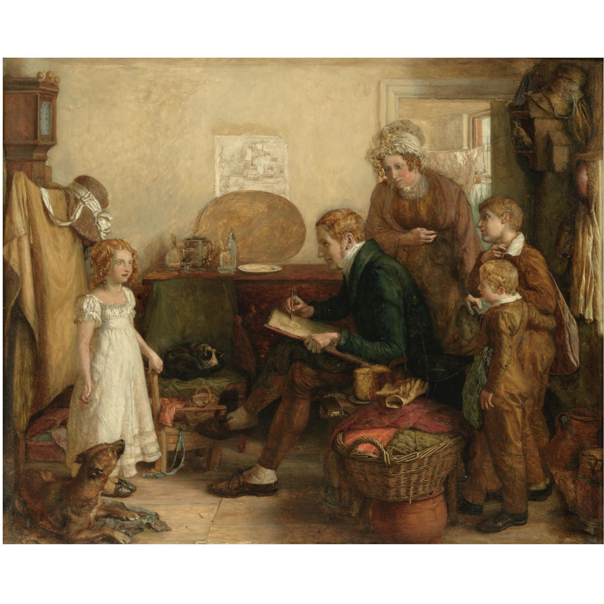 William Mulready - The Child Sitter