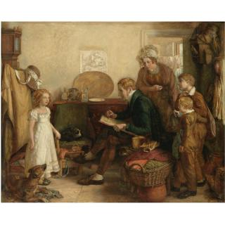 William Mulready - The Child Sitter