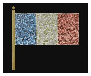 William Nelson Copley - A Flag Is A Rag