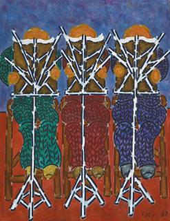 William Nelson Copley - As The Sages Of The Ages In Their Pages Have Declared. (From \'The Song Of Campfire\')​