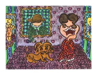 William Nelson Copley - Bon Pour Ou Croix