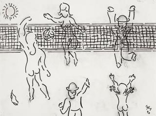 William Nelson Copley - Damenvolleyball