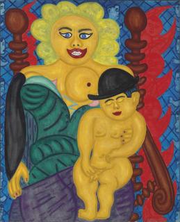 William Nelson Copley - La Vierge et l\'Enfant (The Virgin and Child)