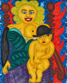 William Nelson Copley - La Vierge et l\'Enfant.