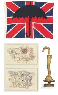 William Nelson Copley - Untitled (Flag)