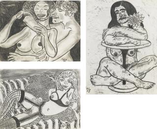 William Nelson Copley - Untitled [Three Works]