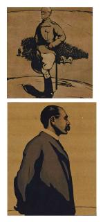 William Nicholson - Portraits d\'hommes
