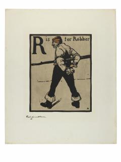 William Nicholson - R is for Robber, from: An Alphabet