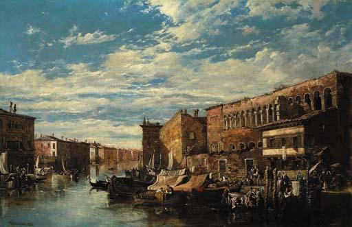 William Oliver, R.I. - The Grand Canal, Venice