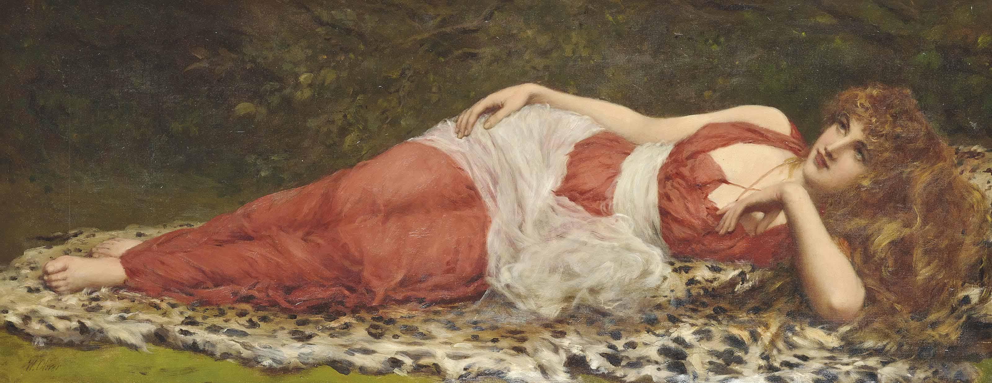 William Oliver - Reclining beauty