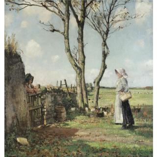 William Page Atkinson Wells - Chatting