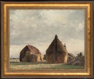 William Page Atkinson Wells - Haystacks