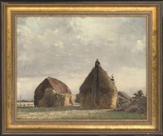William Page Atkinson Wells - Haystacks