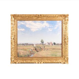 William Page Atkinson Wells - The Marsh At Topsham, South Devon