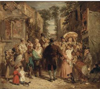 William Parrot - Punch\'s Levee