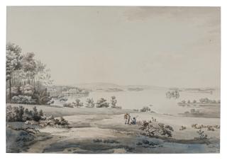 William Pars, A.R.A. - Lough Key From Rockingham, County Roscommon, Ireland