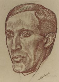 William Patrick Roberts, A.R.A. - Portrait of William O\'Flaherty