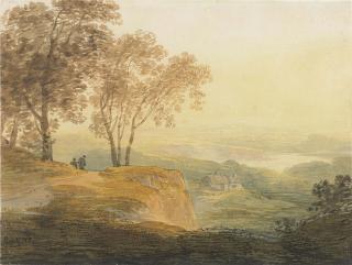 William Payne, O.W.S. - On the border of Dartmoor