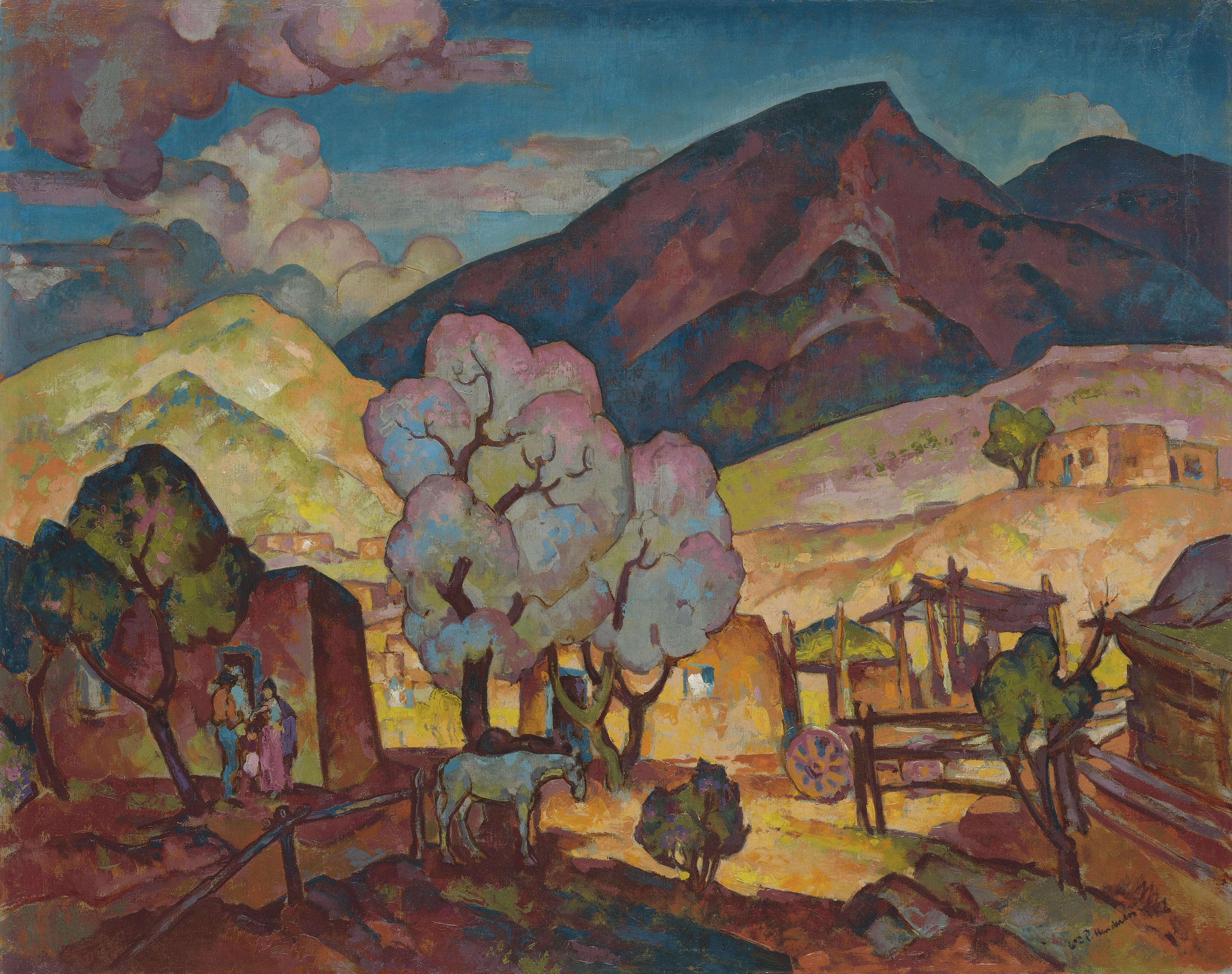 William Penhallow Henderson - Lucero\'S Place, Springtime