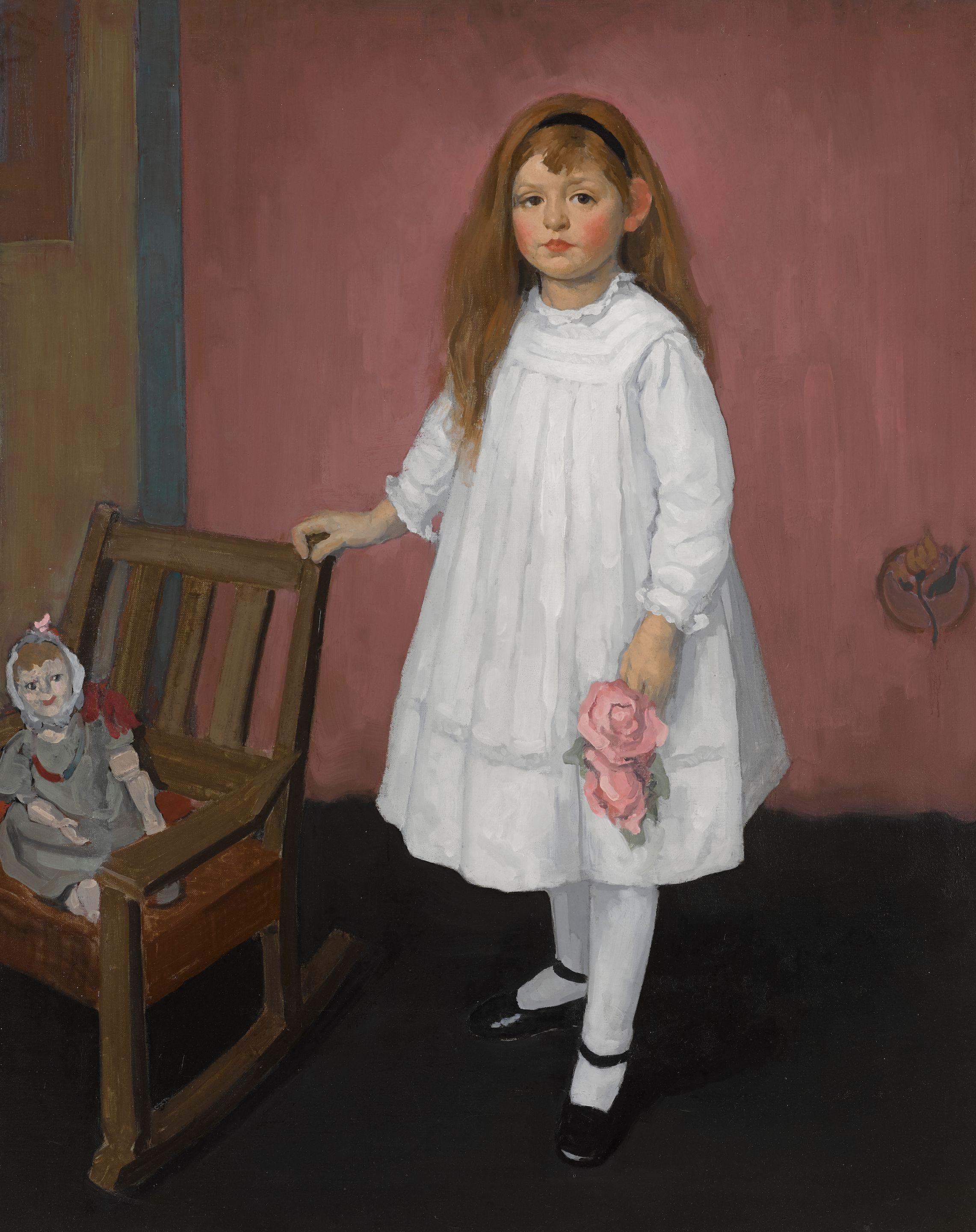 William Penhallow Henderson - The Chiffon Rose (Alice Oliver Henderson)