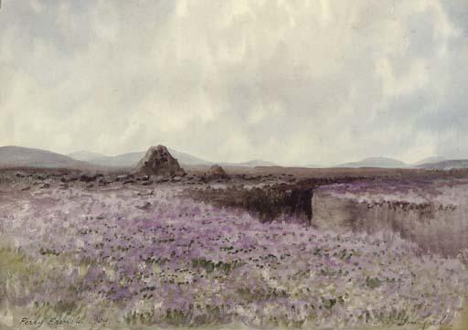 William Percy French - Donegal landscape