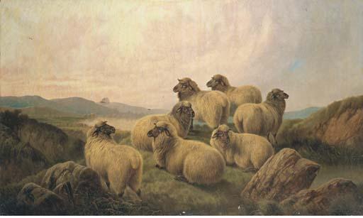 William Perring Hollyer - \'Repose\'