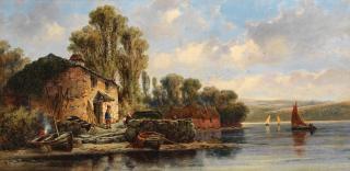 William Pitt - \'Helford Boat Builders, Cornwall\'