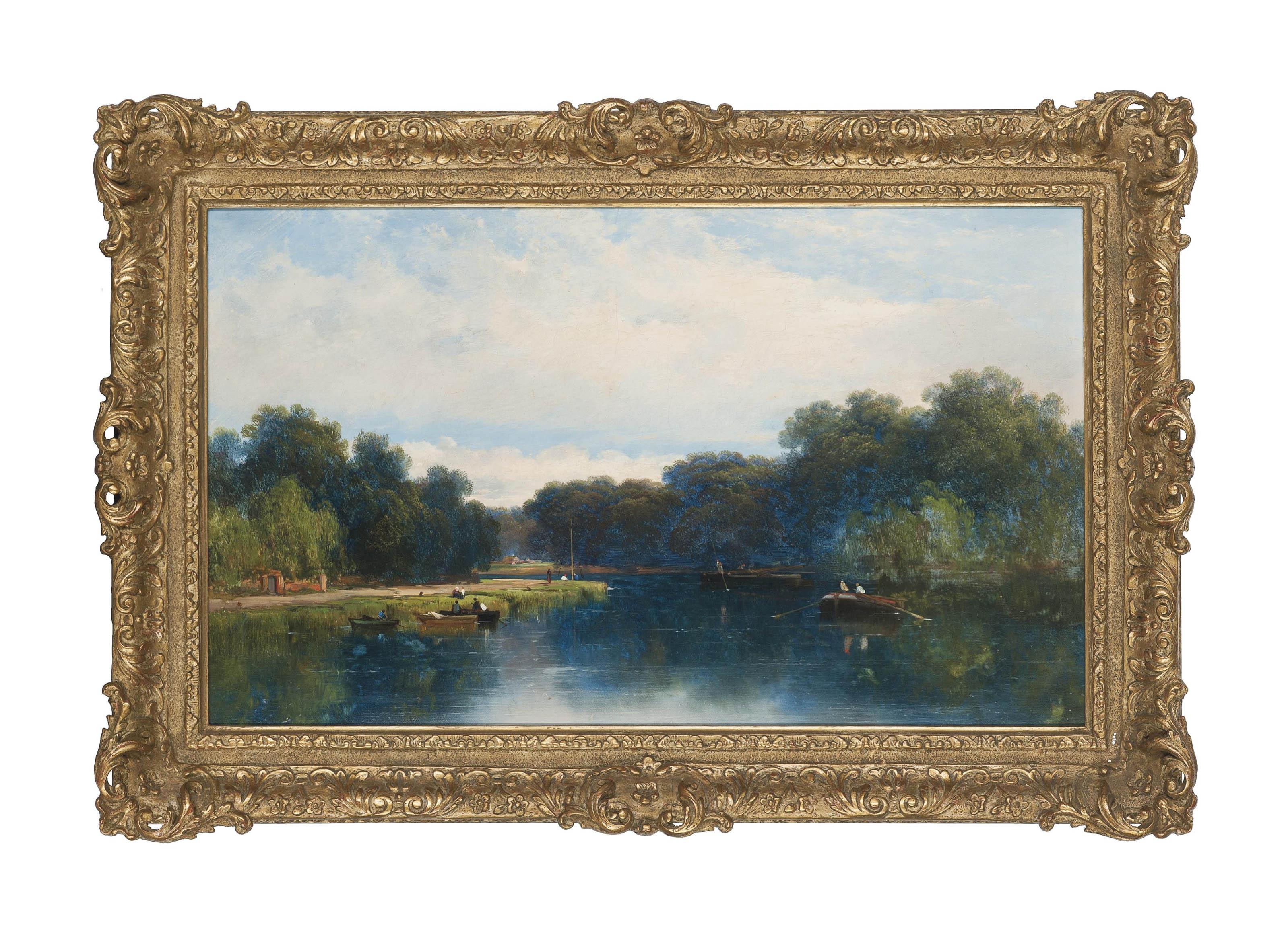 William Pitt - On The Tavy, Devon; And On The Thames Above Kew Bridge