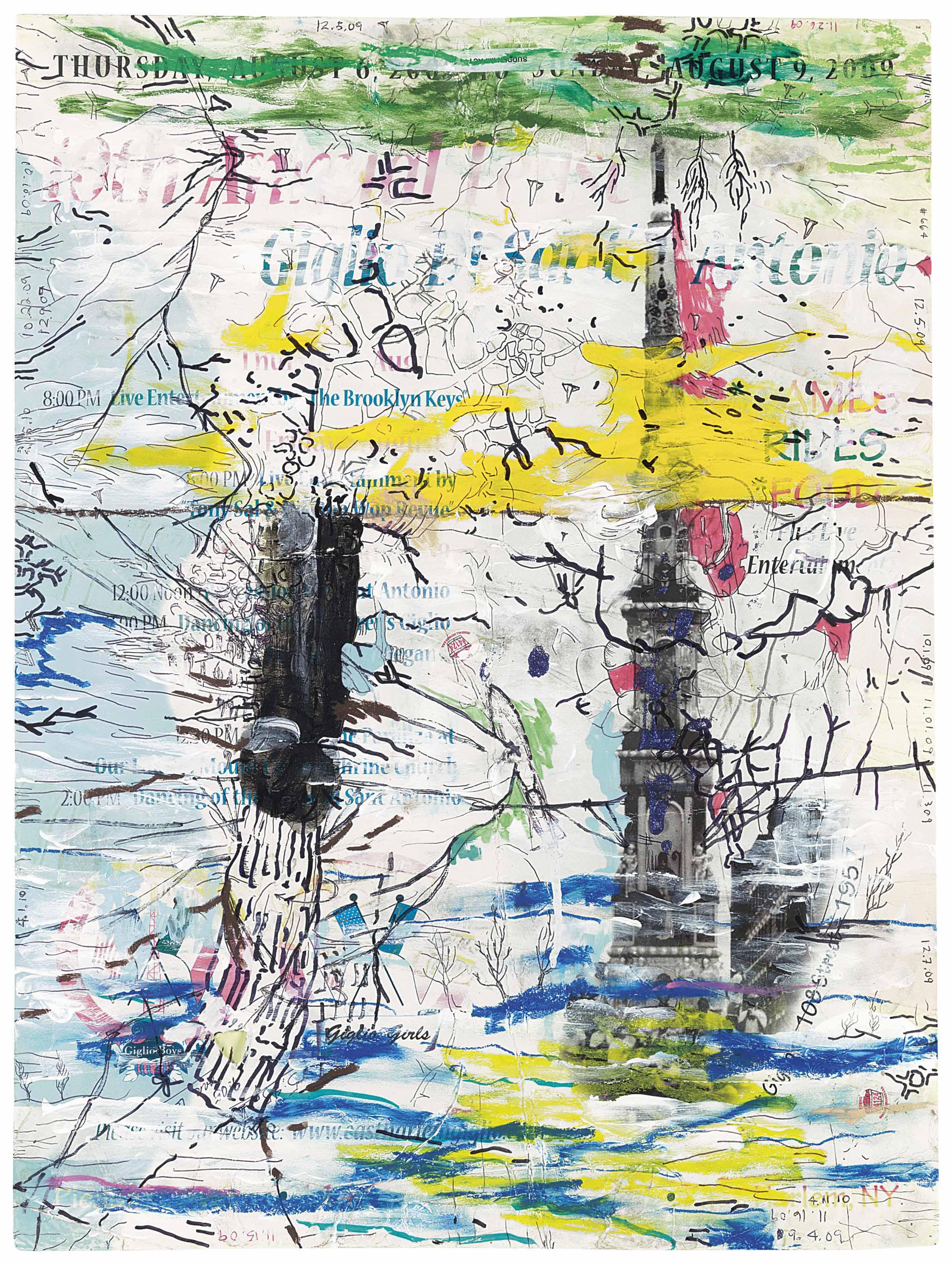 William Pope.L - Failure Drawing #664 At The Fair