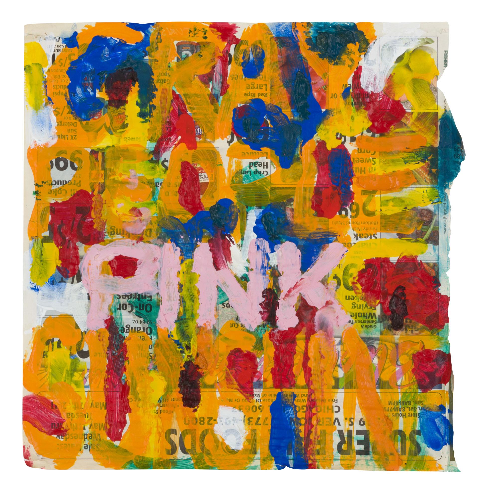 William Pope.L - Gray People Pink Sunshine