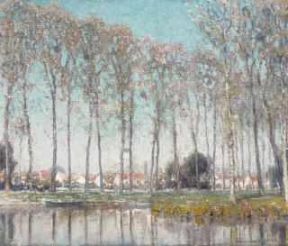 William Posey Silva - A Little Village in France