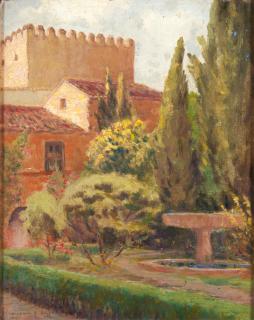 William Posey Silva - Garden - Alhambra, Spain