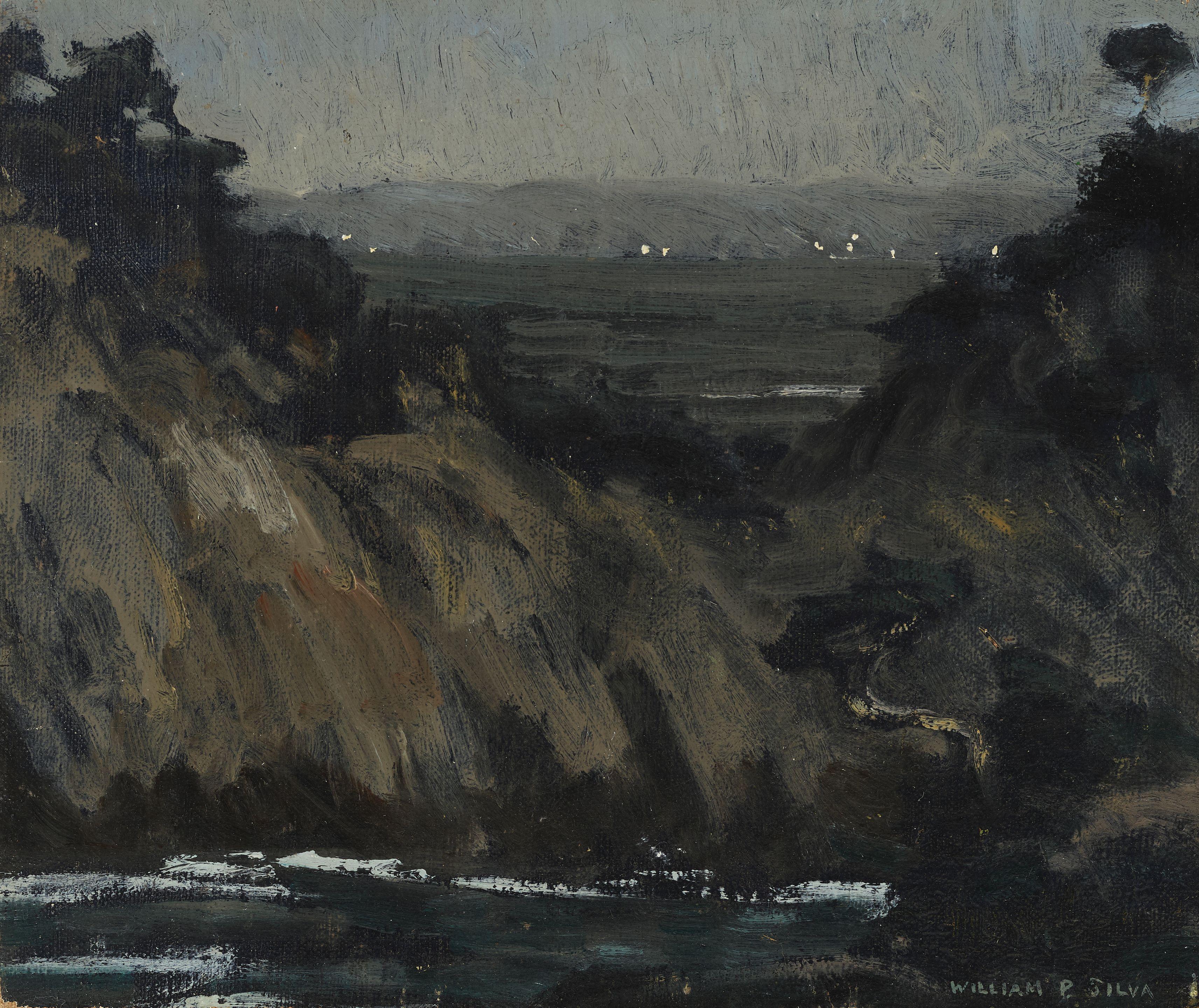 William Posey Silva - Night, Point Lobos