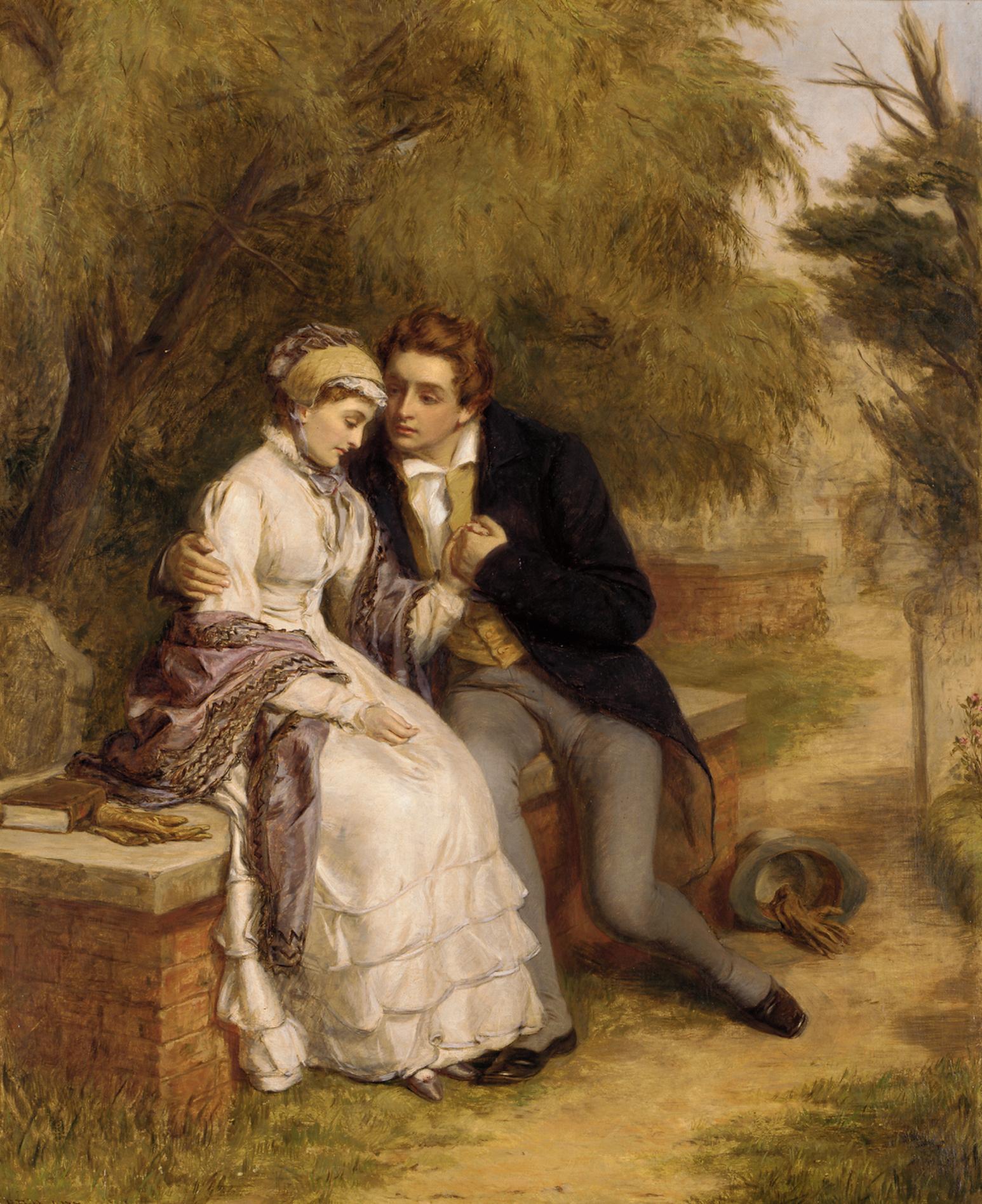 William Powell Frith, R.A. - The Lover\'S Seat