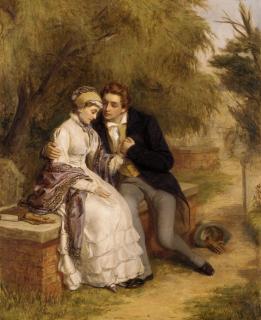 William Powell Frith, R.A. - The Lover\'S Seat