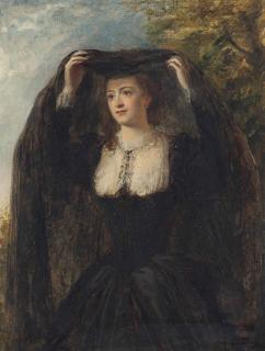 William Powell Frith, R.A. - The Veil