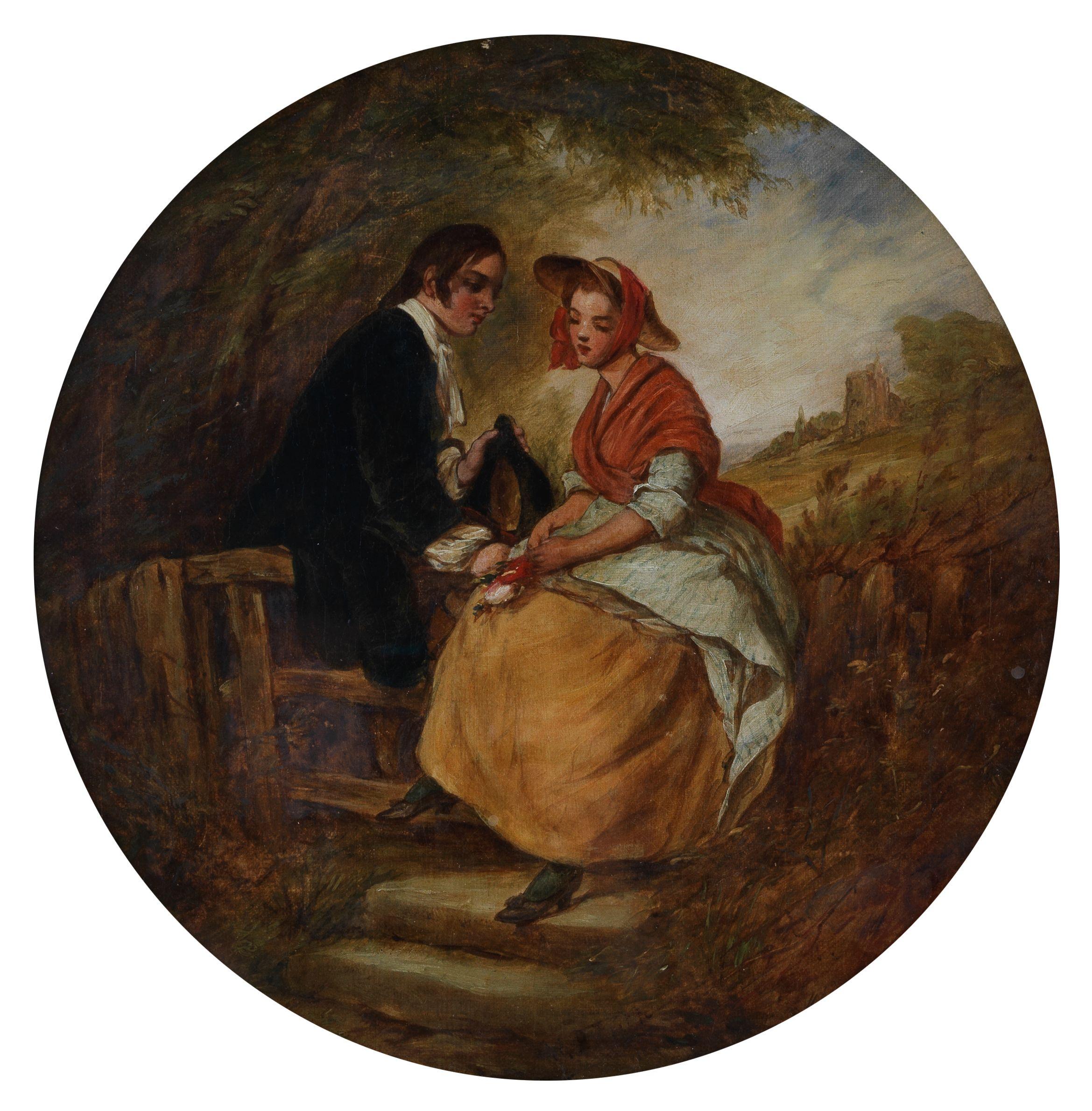 William Powell Frith, RA - Dolly Varden and her lover