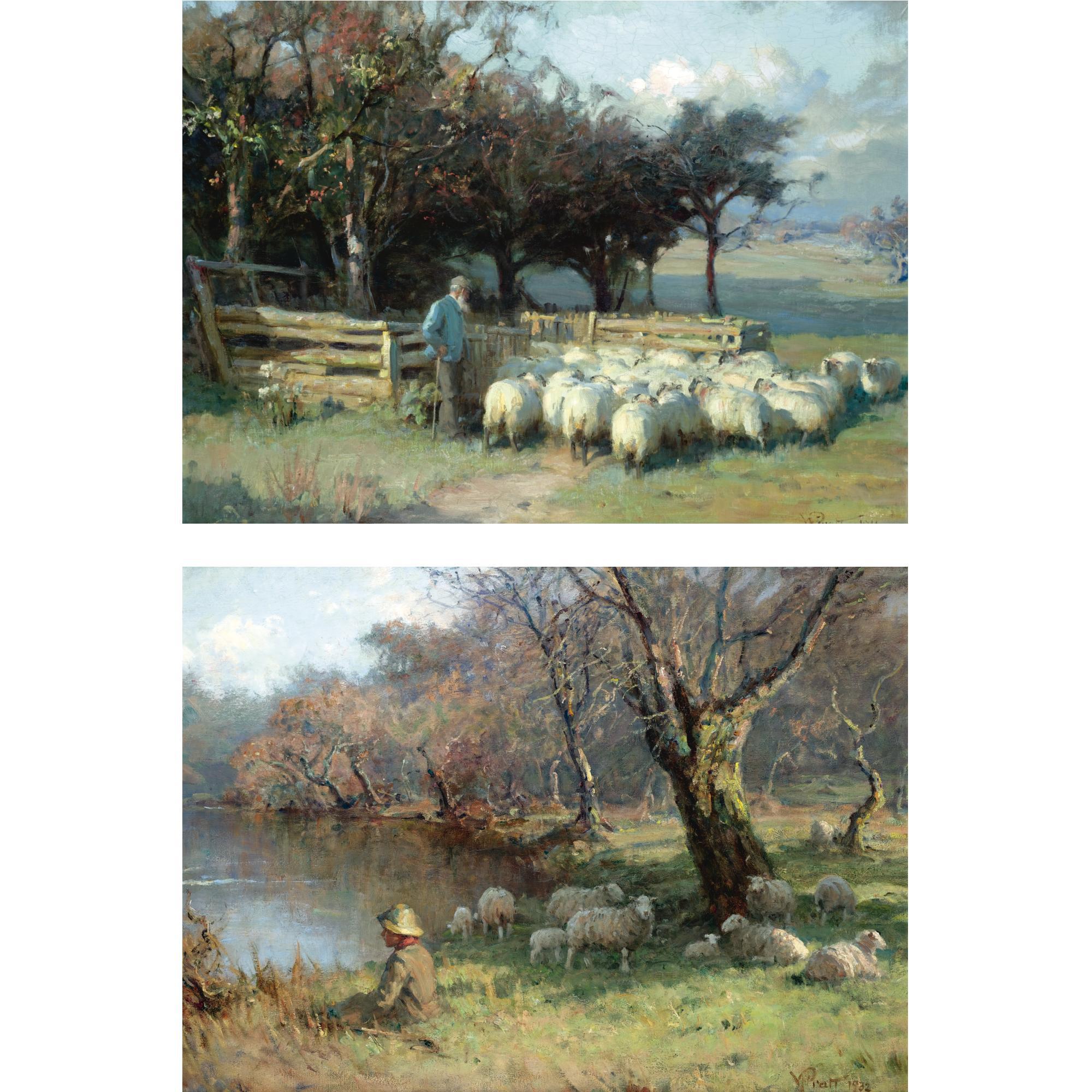William Pratt - Into The Fold; The Shepherd Boy