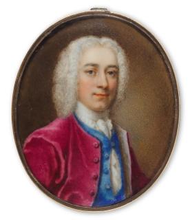 William Prewitt - Portrait Of A Gentleman, Circa 1740