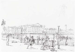 William Prinsep - The Hindu College in College Square, Calcutta