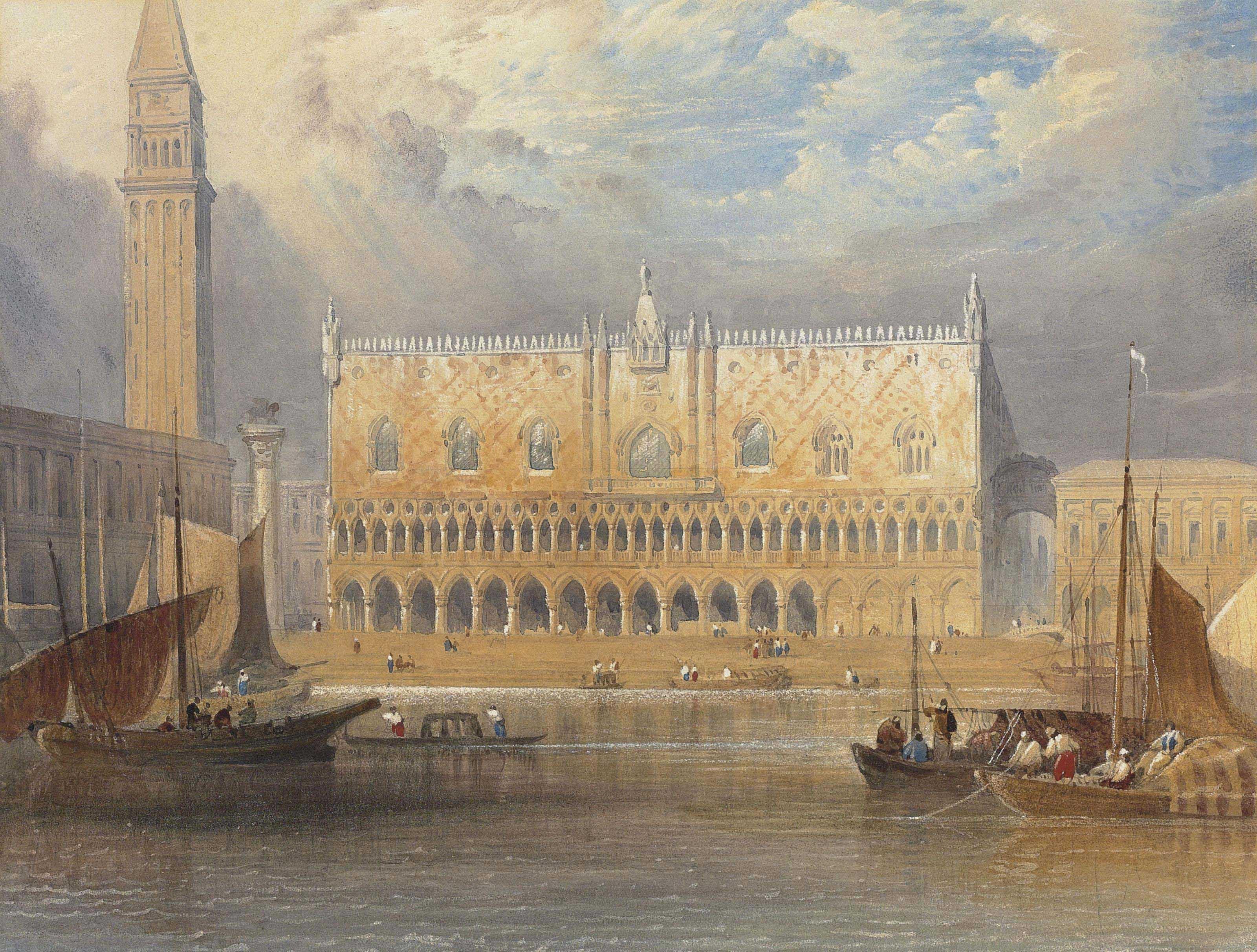 William Purser - The Ducal Palace, Venice