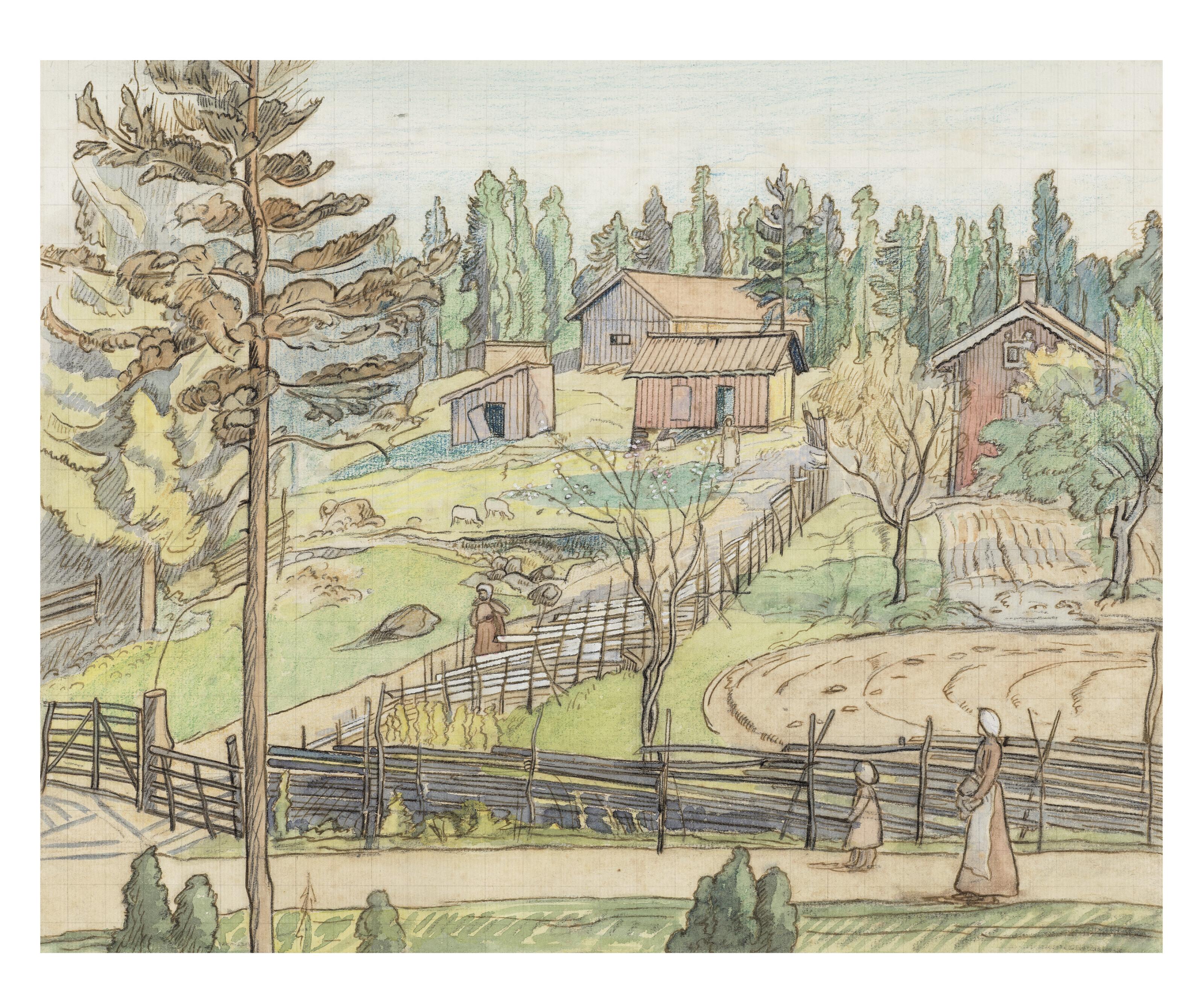 William Ratcliffe - Swedish farm