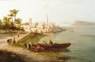 William Raymond Dommersen - By The Shores Of Lake Como