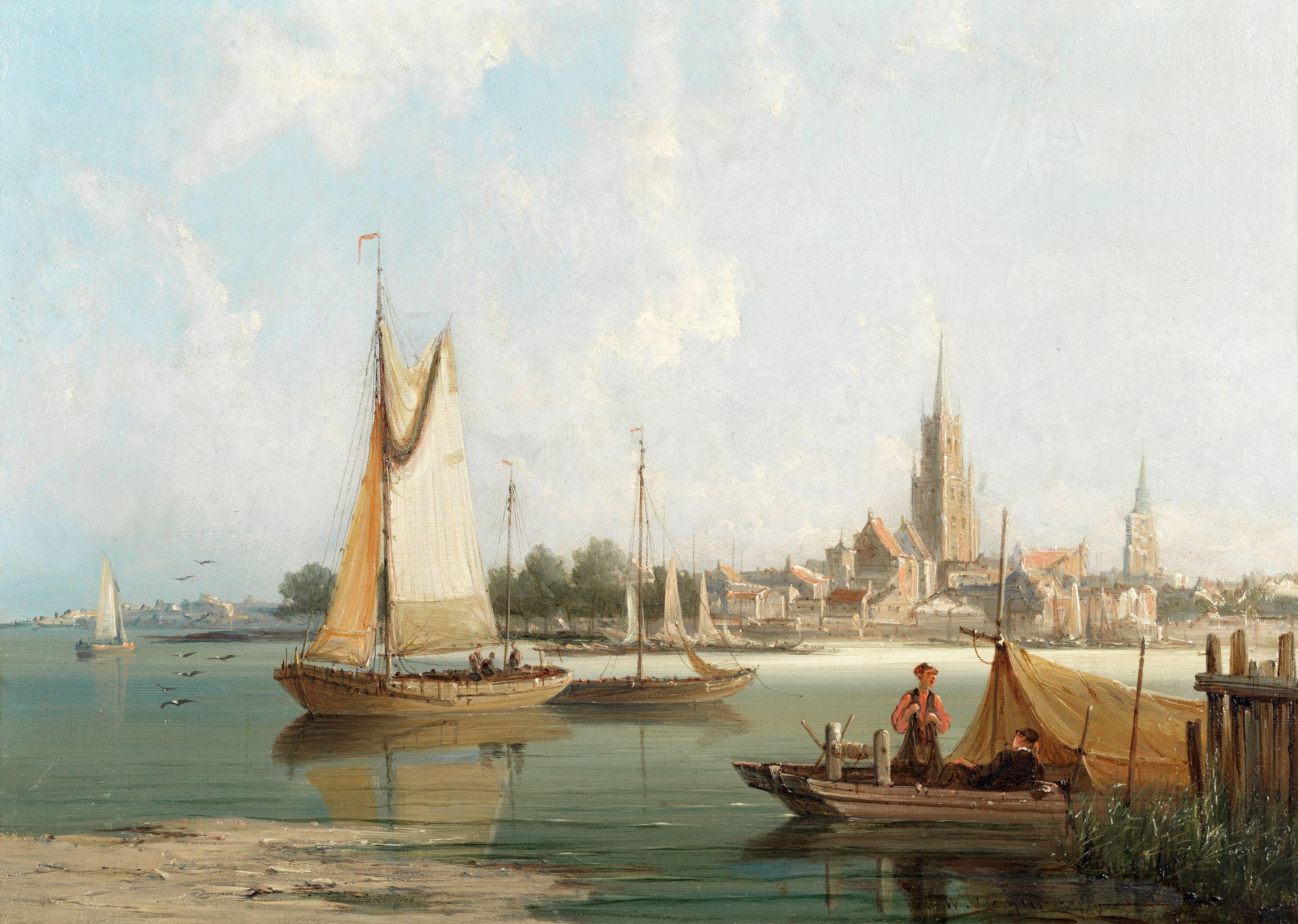 William Raymond Dommersen - Schiedam on the Scheldt