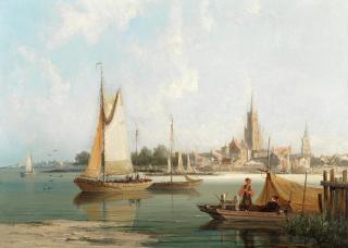William Raymond Dommersen - Schiedam on the Scheldt