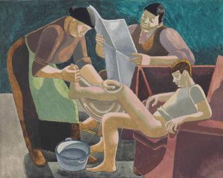 William Roberts, R.A. - Bath Night